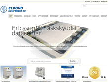 Tablet Screenshot of elrond.se